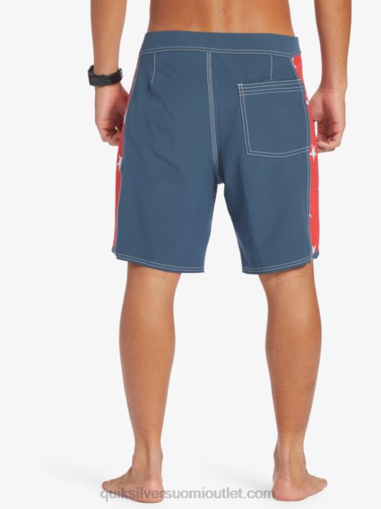 Quiksilver D6JJ175 miehet keskiyön laivasto alkuperäiset arch 18 boardshortsit