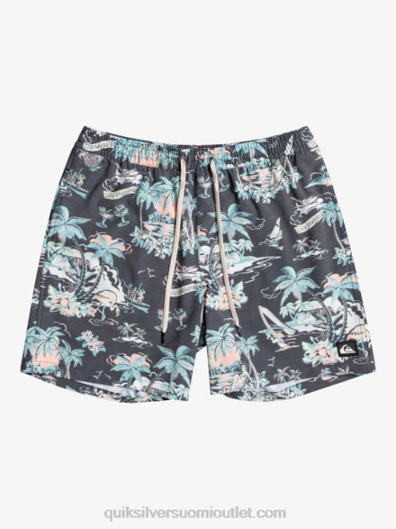 Quiksilver D6JJ1765 miehet hotel paradiso - musta hotel paradiso 17 volleys