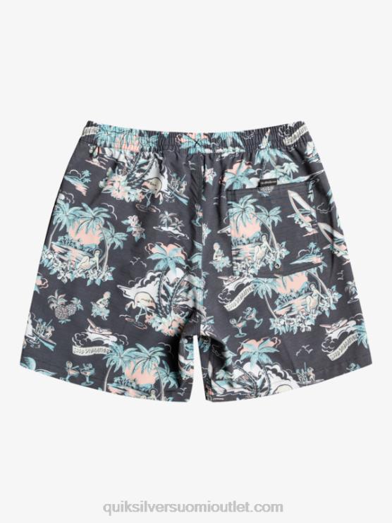 Quiksilver D6JJ1765 miehet hotel paradiso - musta hotel paradiso 17 volleys