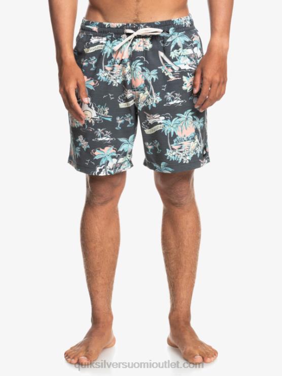 Quiksilver D6JJ1765 miehet hotel paradiso - musta hotel paradiso 17 volleys