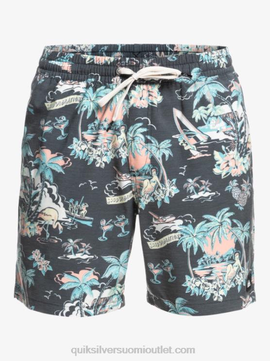 Quiksilver D6JJ1765 miehet hotel paradiso - musta hotel paradiso 17 volleys