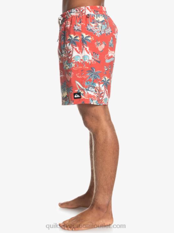 Quiksilver D6JJ1766 miehet hotel paradiso - aurora red hotel paradiso 17 volleys