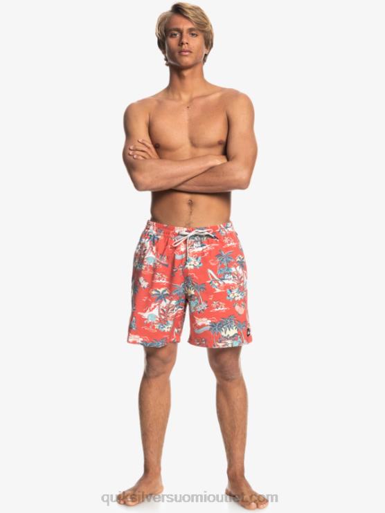 Quiksilver D6JJ1766 miehet hotel paradiso - aurora red hotel paradiso 17 volleys