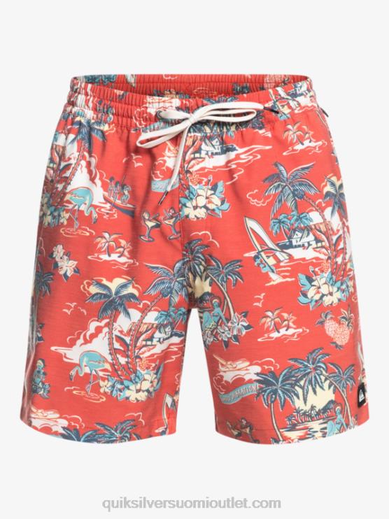 Quiksilver D6JJ1766 miehet hotel paradiso - aurora red hotel paradiso 17 volleys