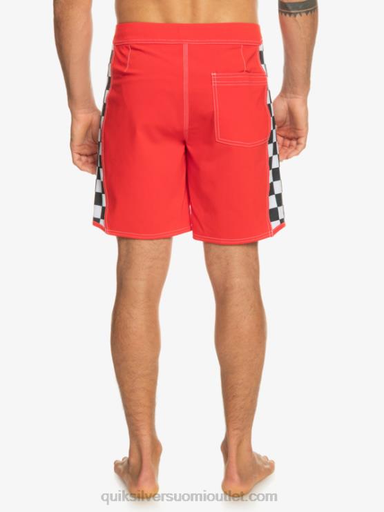 Quiksilver D6JJ176 miehet korkean riskin punainen alkuperäiset arch 18 boardshortsit