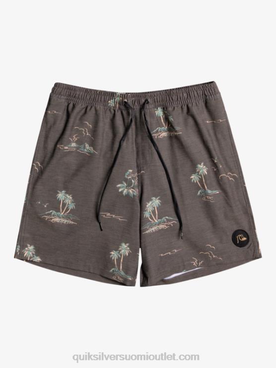 Quiksilver D6JJ1779 miehet musta sekoitus kpl 17 lentopalloa