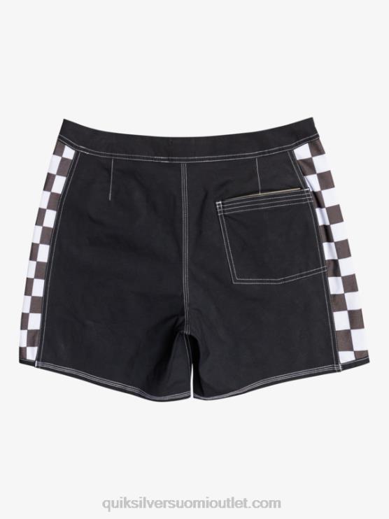 Quiksilver D6JJ1780 miehet musta alkuperäiset arch 16 boardshortsit
