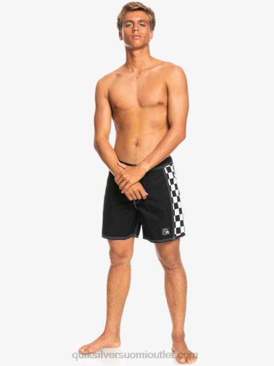 Quiksilver D6JJ1780 miehet musta alkuperäiset arch 16 boardshortsit
