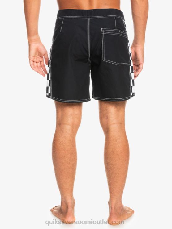 Quiksilver D6JJ1780 miehet musta alkuperäiset arch 16 boardshortsit