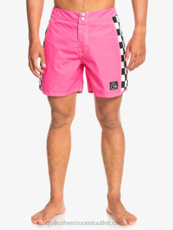 Quiksilver D6JJ1781 miehet räikeä pinkki alkuperäiset arch 16 boardshortsit