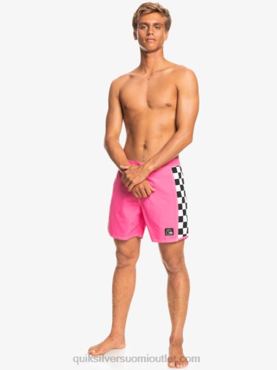 Quiksilver D6JJ1781 miehet räikeä pinkki alkuperäiset arch 16 boardshortsit