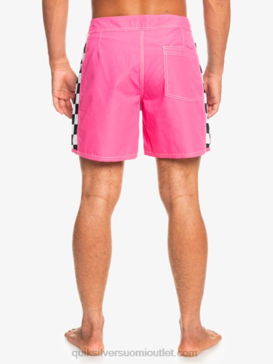 Quiksilver D6JJ1781 miehet räikeä pinkki alkuperäiset arch 16 boardshortsit
