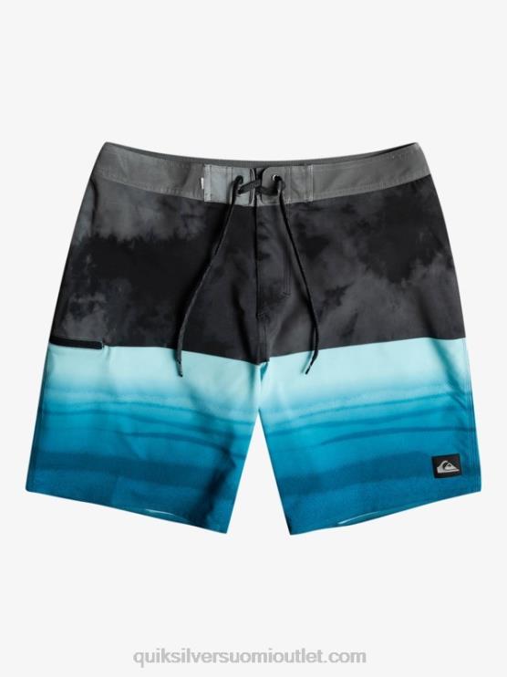 Quiksilver D6JJ1798 miehet musta surfsilk five-0 19 boardshortsit