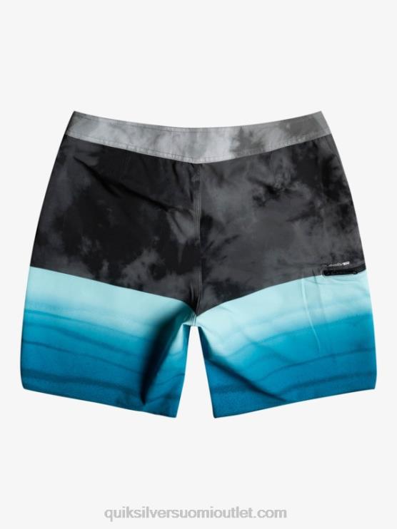 Quiksilver D6JJ1798 miehet musta surfsilk five-0 19 boardshortsit