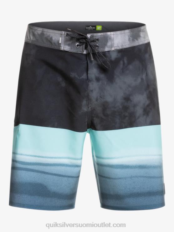 Quiksilver D6JJ1798 miehet musta surfsilk five-0 19 boardshortsit