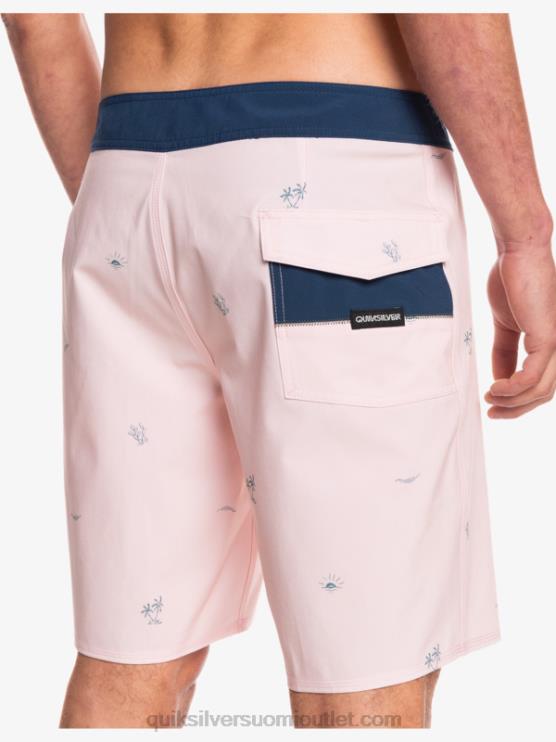 Quiksilver D6JJ1813 miehet verhottu ruusu surfsilk jakoi 19 boardshortsia