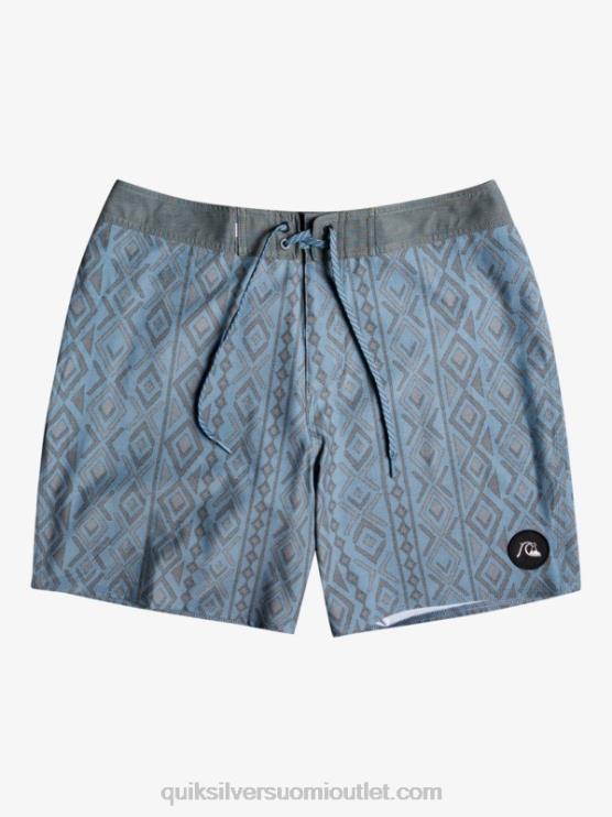 Quiksilver D6JJ1817 miehet kapteenit sininen hamppustretch 69 18 boardshortsit
