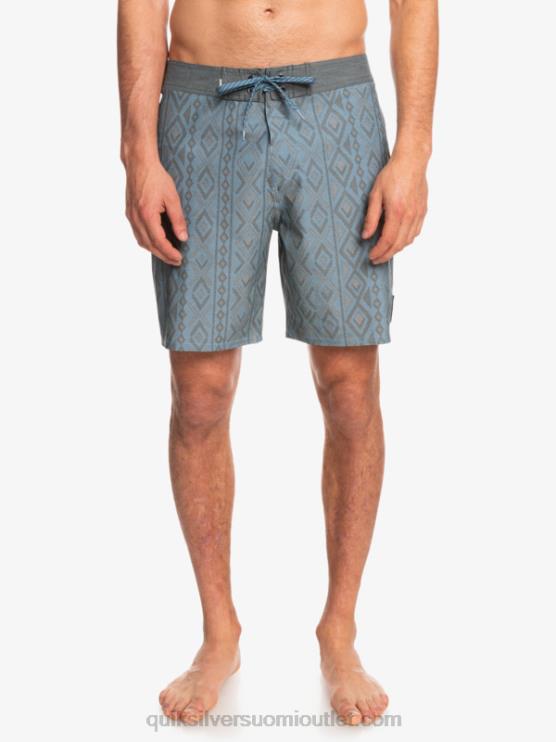 Quiksilver D6JJ1817 miehet kapteenit sininen hamppustretch 69 18 boardshortsit