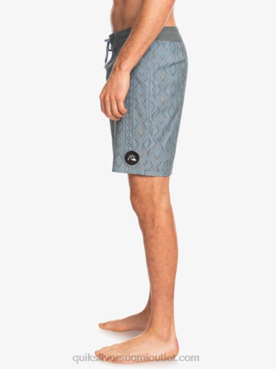 Quiksilver D6JJ1817 miehet kapteenit sininen hamppustretch 69 18 boardshortsit