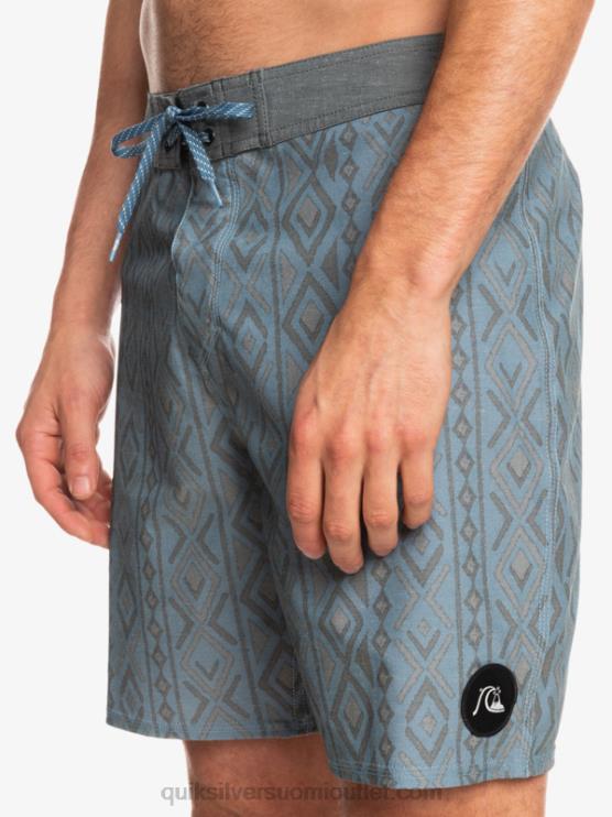 Quiksilver D6JJ1817 miehet kapteenit sininen hamppustretch 69 18 boardshortsit