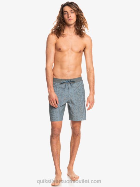 Quiksilver D6JJ1817 miehet kapteenit sininen hamppustretch 69 18 boardshortsit
