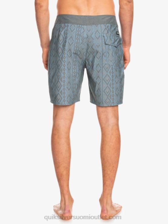 Quiksilver D6JJ1817 miehet kapteenit sininen hamppustretch 69 18 boardshortsit