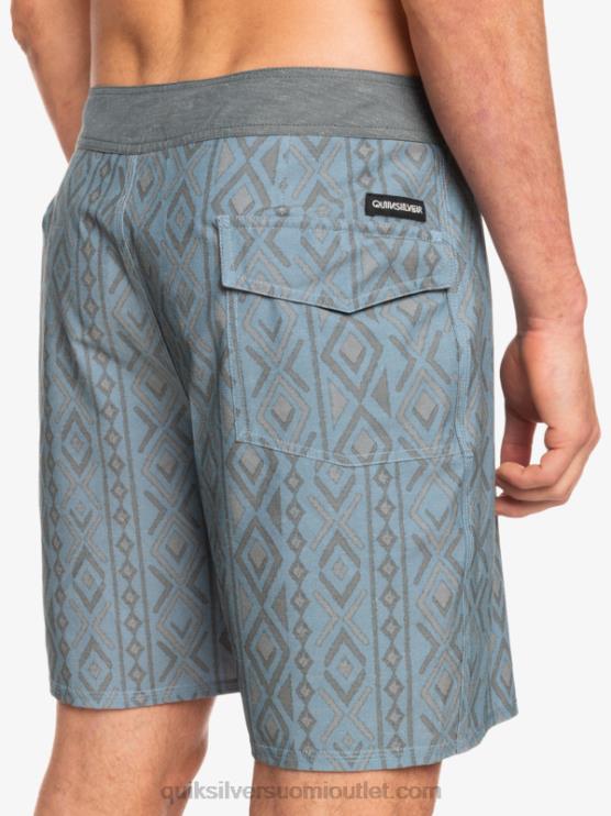 Quiksilver D6JJ1817 miehet kapteenit sininen hamppustretch 69 18 boardshortsit