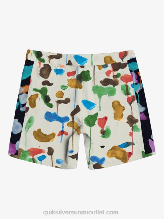 Quiksilver D6JJ1822 miehet natas kaupas - koivu hamppustretch alkuperäinen arch blank canvas 18 boardshortsit