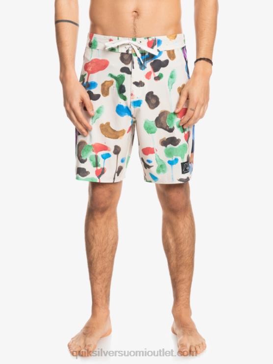 Quiksilver D6JJ1822 miehet natas kaupas - koivu hamppustretch alkuperäinen arch blank canvas 18 boardshortsit