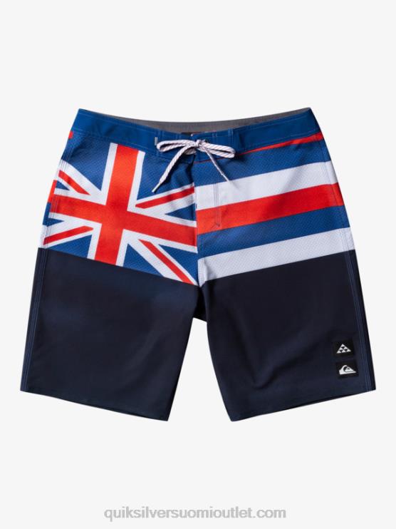 Quiksilver D6JJ182 miehet laivasto bleiseri surfsilk hawaii pride 20 boardshortsit