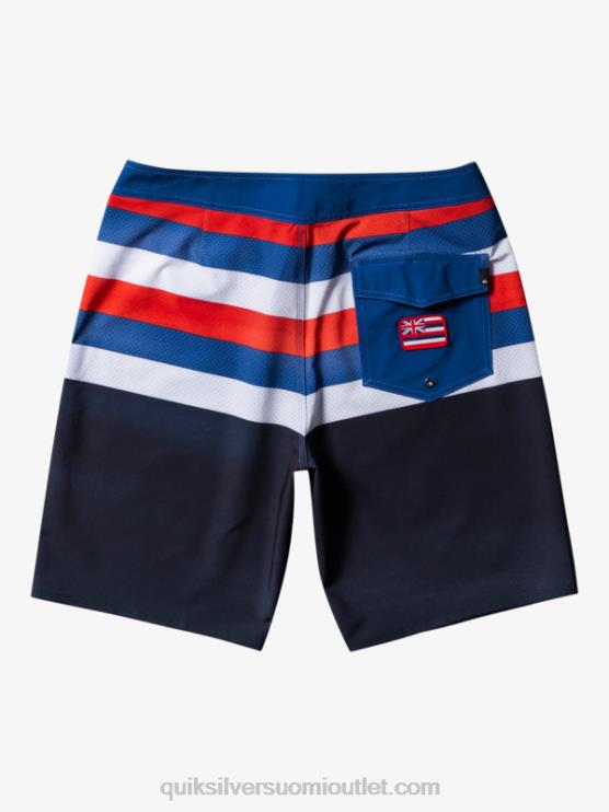 Quiksilver D6JJ182 miehet laivasto bleiseri surfsilk hawaii pride 20 boardshortsit