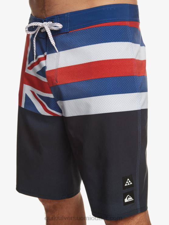 Quiksilver D6JJ182 miehet laivasto bleiseri surfsilk hawaii pride 20 boardshortsit
