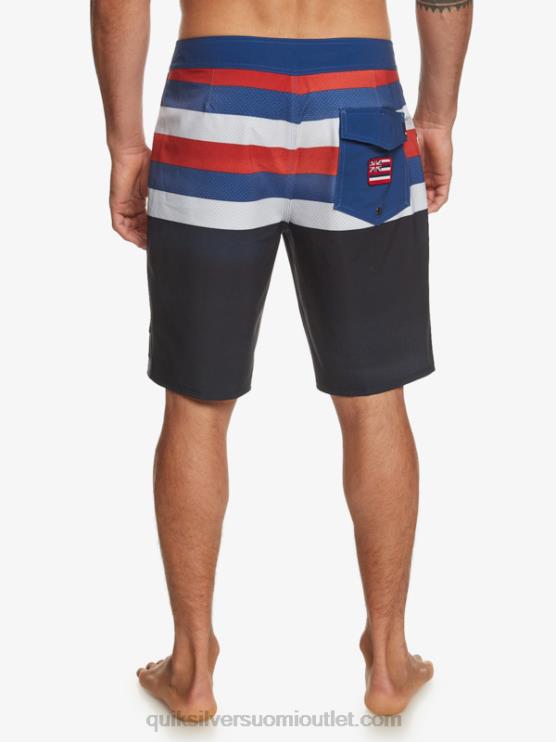 Quiksilver D6JJ182 miehet laivasto bleiseri surfsilk hawaii pride 20 boardshortsit