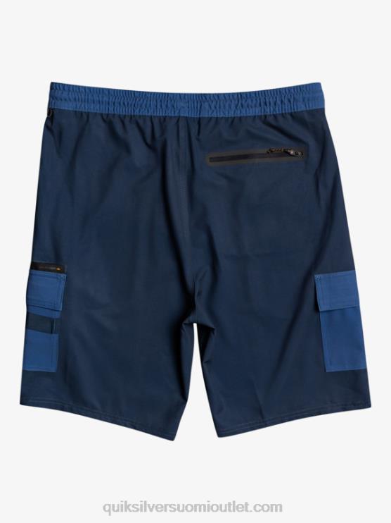 Quiksilver D6JJ1851 miehet keskiyön laivasto vesimies merenkulku sammakkoeläin 20 hybridishortsit