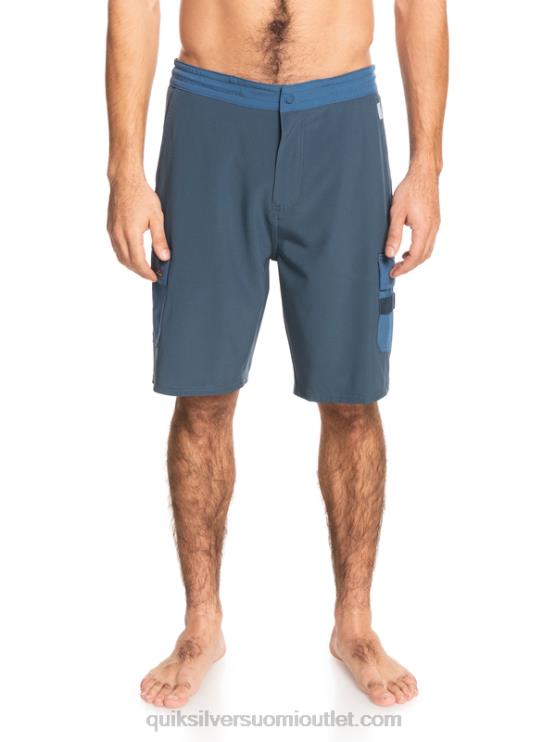 Quiksilver D6JJ1851 miehet keskiyön laivasto vesimies merenkulku sammakkoeläin 20 hybridishortsit