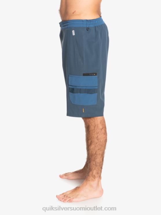Quiksilver D6JJ1851 miehet keskiyön laivasto vesimies merenkulku sammakkoeläin 20 hybridishortsit