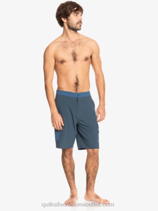 Quiksilver D6JJ1851 miehet keskiyön laivasto vesimies merenkulku sammakkoeläin 20 hybridishortsit