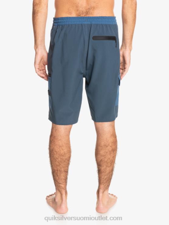Quiksilver D6JJ1851 miehet keskiyön laivasto vesimies merenkulku sammakkoeläin 20 hybridishortsit