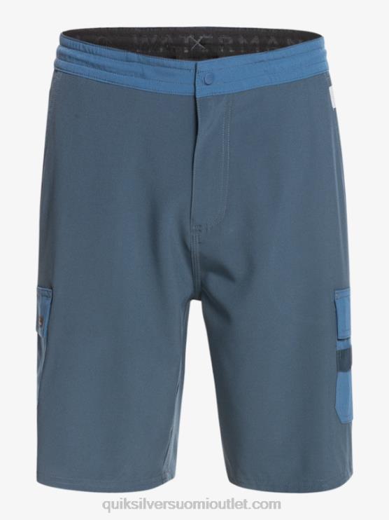 Quiksilver D6JJ1851 miehet keskiyön laivasto vesimies merenkulku sammakkoeläin 20 hybridishortsit