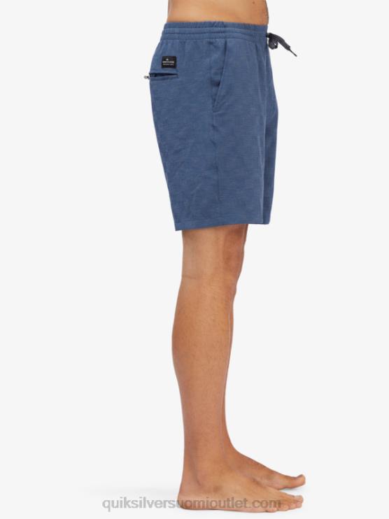 Quiksilver D6JJ1854 miehet sargasso meri joustava ruudullinen 18 sammakkoshortsit