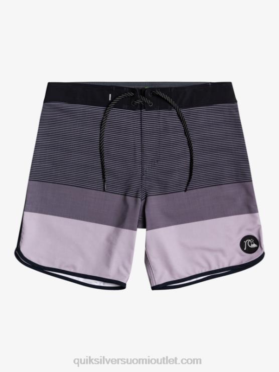 Quiksilver D6JJ1870 miehet musta surfsilk tijuana 19 boardshortsit