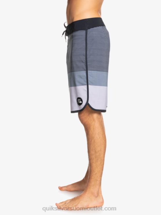 Quiksilver D6JJ1870 miehet musta surfsilk tijuana 19 boardshortsit