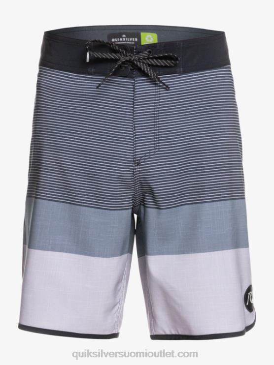 Quiksilver D6JJ1870 miehet musta surfsilk tijuana 19 boardshortsit