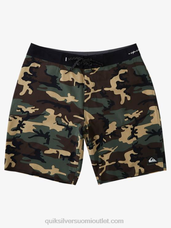 Quiksilver D6JJ1876 miehet timjami highline kaimana camo 20 boardshortsit