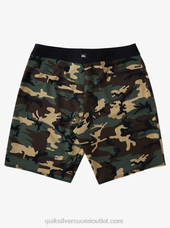Quiksilver D6JJ1876 miehet timjami highline kaimana camo 20 boardshortsit