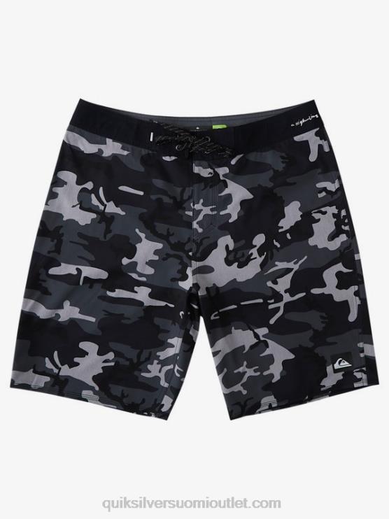 Quiksilver D6JJ1877 miehet asfaltti highline kaimana camo 20 boardshortsit