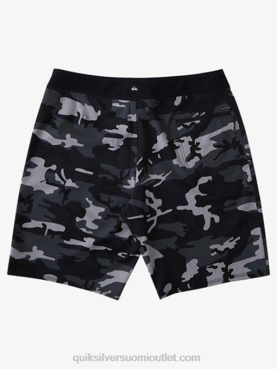 Quiksilver D6JJ1877 miehet asfaltti highline kaimana camo 20 boardshortsit