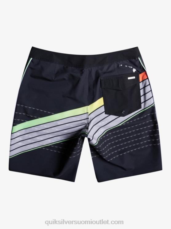 Quiksilver D6JJ1887 miehet musta surfsilk hawaii core 20 boardshortsit