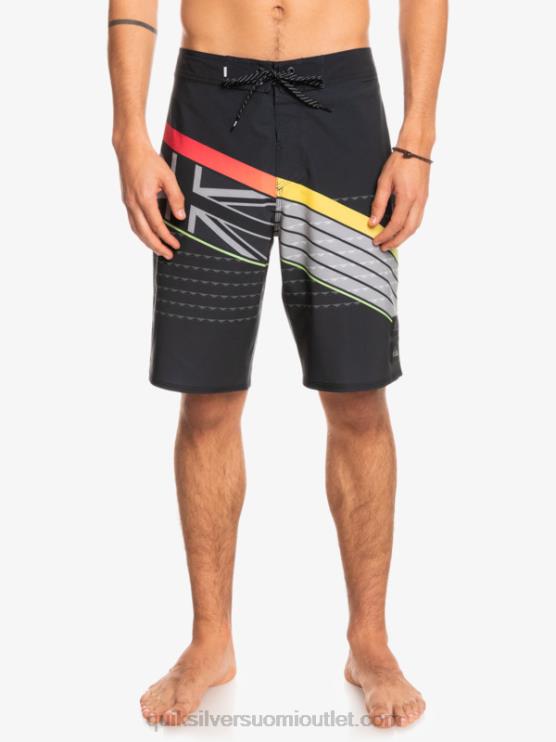Quiksilver D6JJ1887 miehet musta surfsilk hawaii core 20 boardshortsit