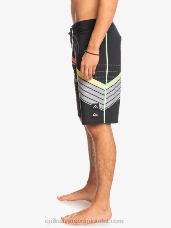 Quiksilver D6JJ1887 miehet musta surfsilk hawaii core 20 boardshortsit